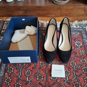 Cole Haan Hellen Grand pump 65 mm 2II. 8 1/2 Black Suede